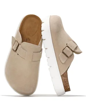 Project Cloud Platform Clogs Tan Size 6.5 thumbnail 1