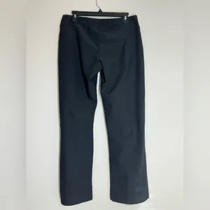 Nike Low-Rise Women’s Workout Pants 224172‎ Large (12-14) Black Yoga Running NWT thumbnail 5