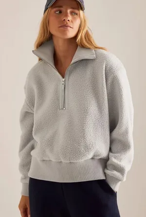 Varley Fleece Quarter Zip Pullover thumbnail 1