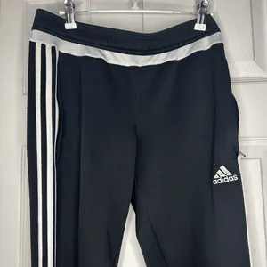 Adidas Track Pants Black, Small Womens Jogging Pants thumbnail 2