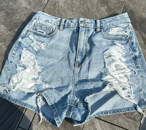 Ripped jeans shorts thumbnail 1