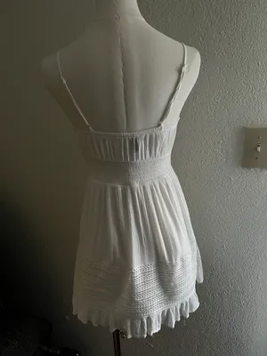 Garage White Mini Dress thumbnail 3