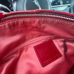 Vintage Coach Chelsea Jayden Cherry Red Patent Leather Tote 18960 Y2K thumbnail 14
