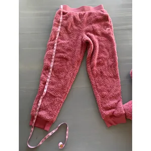 Victorias Secret Cozy Jogger Lounge Set Pink Size Medium Pink Fleece New thumbnail 3