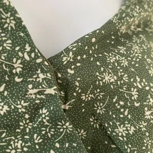 Hayden Green Cottagecore Dress‎ Small Fairycore Feminine Tiered Casual Summer Boho Chic thumbnail 4