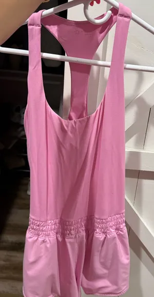 OFFLINE by Aerie Romper Athletic Pink thumbnail 1
