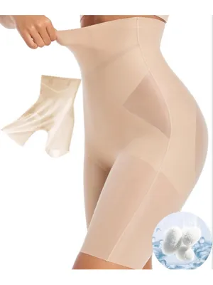 NEW Shapewear Tummy Control Shorts Comfort High Waisted Thigh Slim Seamless L thumbnail 2