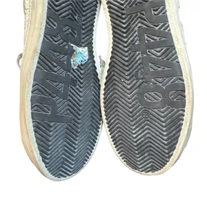 P448 Shoes Womens Size 7.5 White Leather Low Top Casual Sneakers Made In Italy thumbnail 11