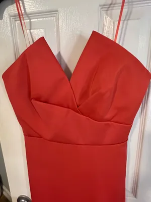 Aidan Mattox Origami Sweetheart Strapless Gown thumbnail 2
