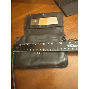Wilsons Leather Wallet Black Wallet/ Mini Crossbody thumbnail 6
