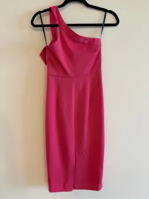 Hot Pink NBD Jaiden Midi Dress Size S thumbnail 8