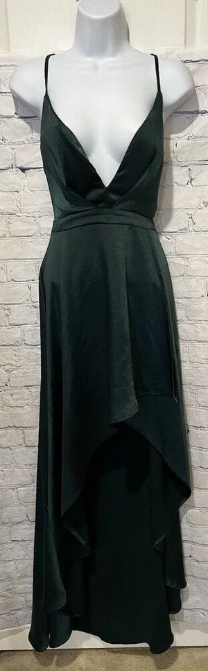 LUXXEL dress high low Corset Back Dress Gown Prom Size Small thumbnail 1
