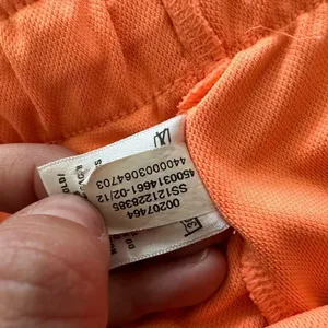 Under Armour women’s loose fit orange & pink athletic shorts large thumbnail 4