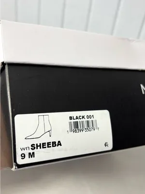 Nine West Black Sheeba Pointed‎ Leather Upper Ankle Booties size 9M  NEW thumbnail 4
