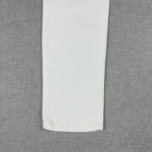 Gap Girlfriend Jeans Womens 25 White Mid Rise Relaxed Ankle Stretch Denim Casual thumbnail 2