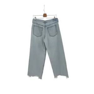 Abercrombie The Ultra Loose Low Rise Wide Leg Jeans Light Wash 28 Short thumbnail 9