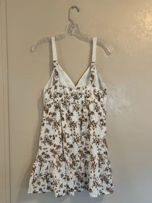 NWT No Boundaries Crochet Trim Mini Dress sz M 8-10 thumbnail 2