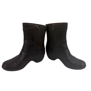 *Merrell Emma Boots Womens 6 Brown Brunette Leather Comfort Mid Calf Zip Winter thumbnail 10