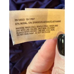 Gap GapBody Sleep Shirt Women Large Blue NWT Pure Body Racerback Nightgown thumbnail 10