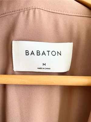 Aritzia Babaton Quincey Jacket Trench Small M Coat Work Blazer thumbnail 3