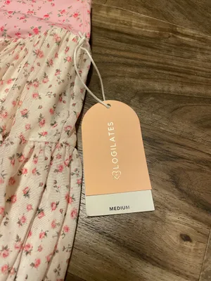 NWT! Popflex Target X Blogilates Women's Ballerina Skort Skirt Pink Size Medium thumbnail 4