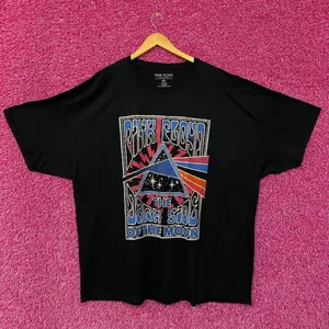 Pink Floyd The Dark Side of the Moon Rock Show Poster Tee 4X thumbnail 1