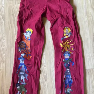 Red Naruto Anime Character Pants thumbnail 2