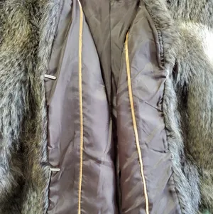 H&M Faux Fur Coat thumbnail 6