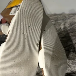 Aeropostale White Sandals with Buckles thumbnail 4