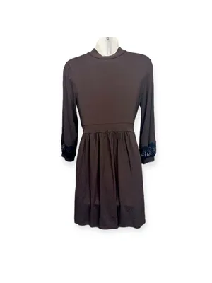 Anthropologie Only Hearts Helena Stuart Lace Midi Dress Sz M Cottage-core thumbnail 4