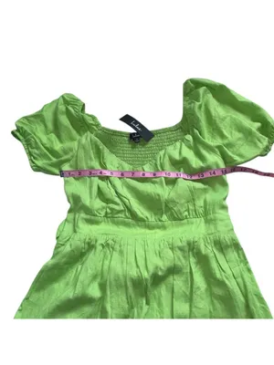 Lulus puff sleeve smocked mini dress thumbnail 7