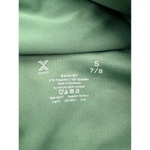 Xersion Sports Bra Quick-Dri Strappy Back Women's S Green Yoga Workout Sporty thumbnail 3