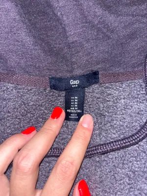 Purple Gap Zip-Up Hoodie thumbnail 3