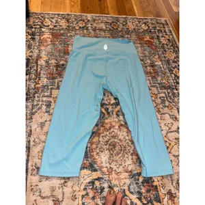 Free people movement blue cropped leggings thumbnail 5