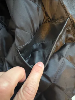 Michael Michelle Women’s Black Genuine Leather Longline Jacket Coat XL thumbnail 9