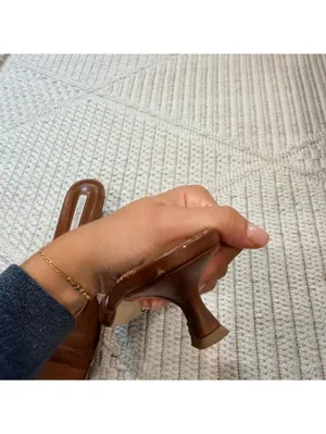 Tony Bianco Pru Kitten Heel in Beige thumbnail 6