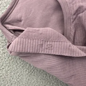 Lululemon Ebb to Street Cropped Racerback Tank Top Lavender Lux Women's 12 thumbnail 5