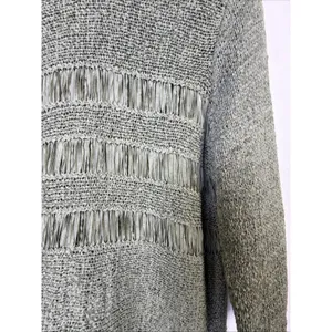 Chico's 3 Sweater xl Olive Green quiet luxury bohemian western designer cottage thumbnail 4