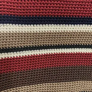 the Sak soft knit multi colored striped crossbody purse. Has a 70s/80s vibe thumbnail 6