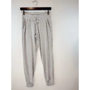 Lululemon Womens Pants Gray Still Chill Jogger Sweatpants Tapered Size 4 thumbnail 6