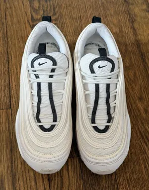 Nike Air Max 97 Summit White Black Women's Size 9 NO INSOLES 921733-103 thumbnail 1