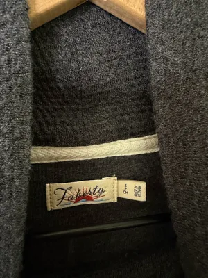 Faherty Surf Waffle Pullover -‎ Ash Heather Womens Size S thumbnail 7