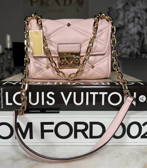 Michael Michael Kors Serena Small Quilted Studded Crossbody Bag Blush New NWT thumbnail 1