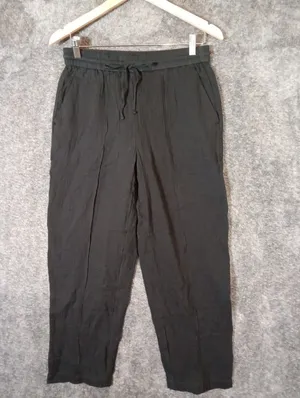 J. Crew Seaside Pants In Soft Gauze Ankle Cotton Pull On Coastal Lagenlook S thumbnail 4