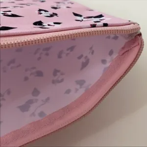 Kate Spade Pink Floral Cosmetic Pouch • Travel Makeup Bag • NWT thumbnail 3