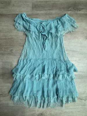 Alice + Olivia Cottagecore Fairy Lace Off Shoulder Mini dress 0 thumbnail 2