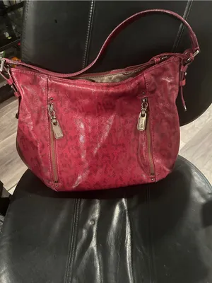 Red faux Leather Shoulder Bag - Cole Haan thumbnail 5