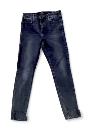 LUCKY Brand ‘BRIDGETTE SKINNY’ Black High Waist Jeans Sz 10/30 ANKLE thumbnail 1