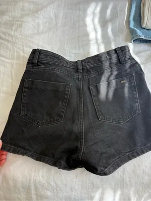 Black Women's Denim Skort - Zara thumbnail 2