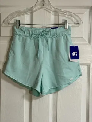 JoyLab women's high-rise mint green shorts, size XXS thumbnail 2